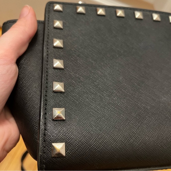 Michael Kors Leather Studded Purse - Picture 5 of 13